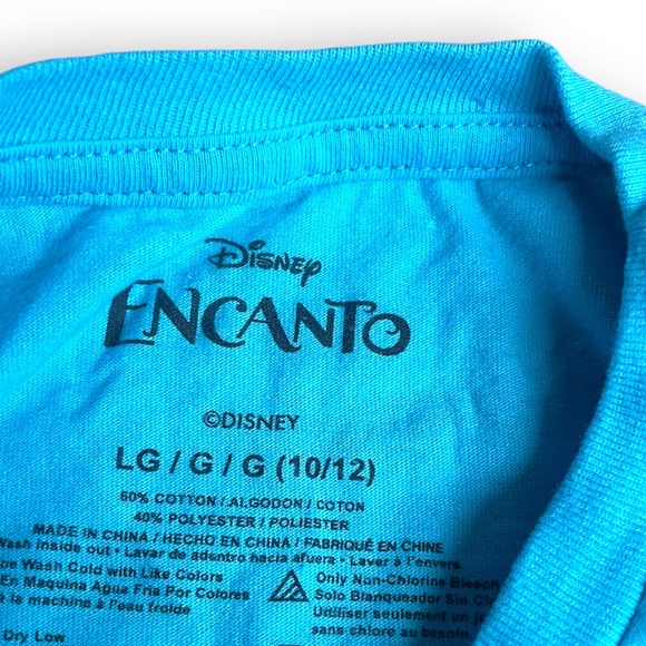 ✨GIRLS BLUE DISNEY ENCANTO SHIRT✨ - Picture 4 of 4